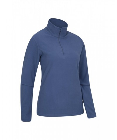 Camber Womens Half-Zip Fleece Blue $14.49 Fleece