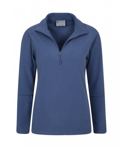 Camber Womens Half-Zip Fleece Blue $14.49 Fleece