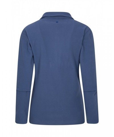 Camber Womens Half-Zip Fleece Blue $14.49 Fleece