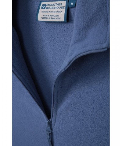 Camber Womens Half-Zip Fleece Blue $14.49 Fleece