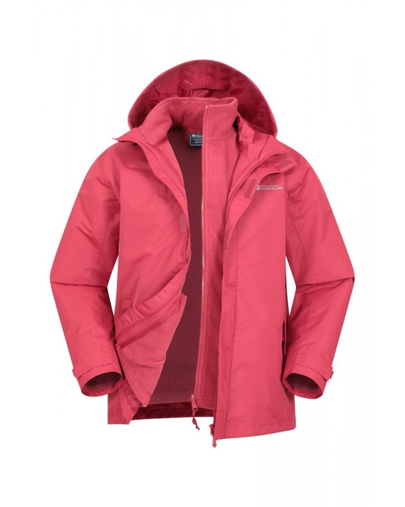 Fell II Mens 3 in 1 Jacket Dark Red $39.19 Jackets