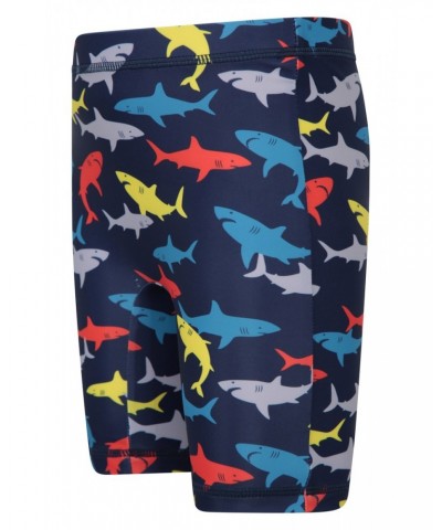 Printed Kids Rash Guard and Shorts Two Tone Blue $12.99 Tops