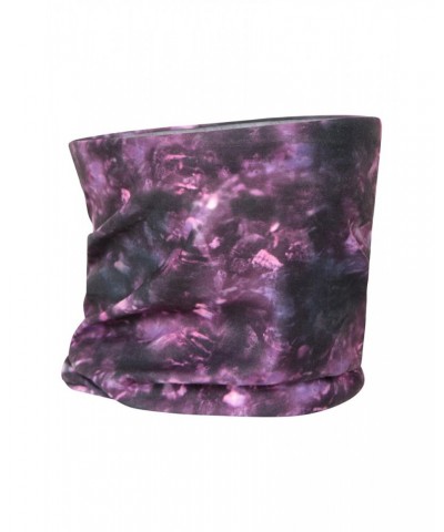 Mens Patterned Multifunctional Head Tube Dark Purple $9.35 Ski