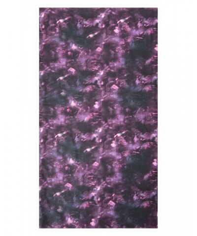 Mens Patterned Multifunctional Head Tube Dark Purple $9.35 Ski