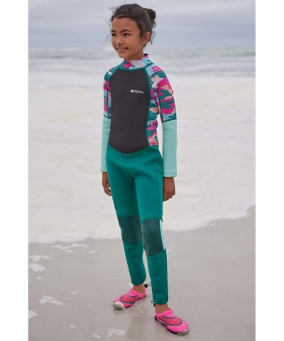 Kids Full 2.5/2mm Wetsuit Light Teal $27.30 Swimwear