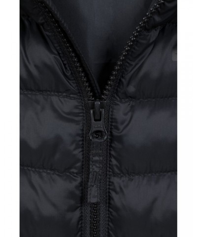 Florence Kids Longline Insulated Jacket Black $35.09 Jackets