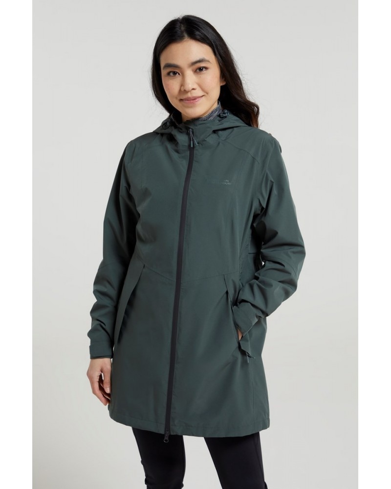 Hilltop II Womens Waterproof Jacket Khaki $39.89 Jackets