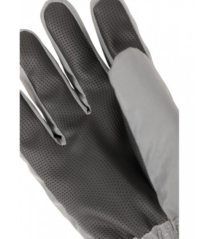 Reflective Kids Snow Proof Glove Grey $11.95 Ski