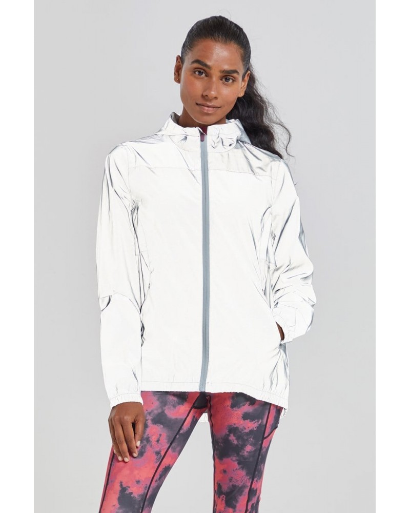 Dashing Womens Reflective Jacket Silver $27.00 Active