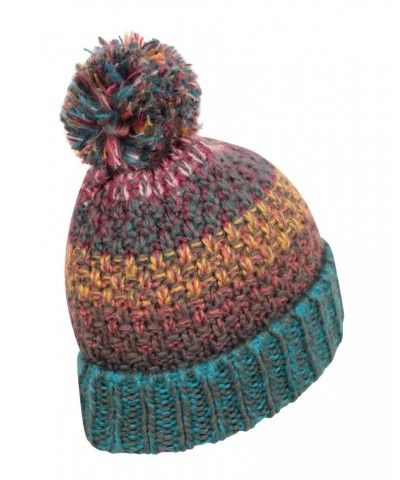 Multi-Colour Womens Beanie Teal $10.79 Accessories