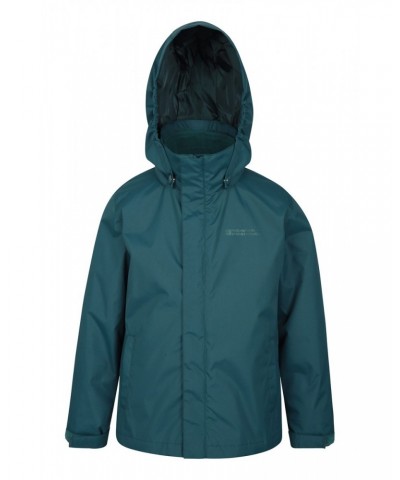 Fell Water-resistant Kids 3 in 1 Jacket Petrol $29.14 Jackets