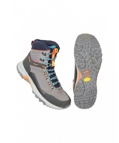 Ultra Velocity Mens Vibram Recco® Waterproof Boots Black $49.40 Footwear