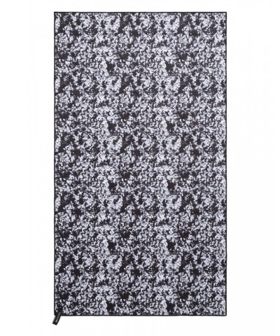 Printed Microfibre Towel - Giant - 150 x 85cm White $13.74 Travel Accessories