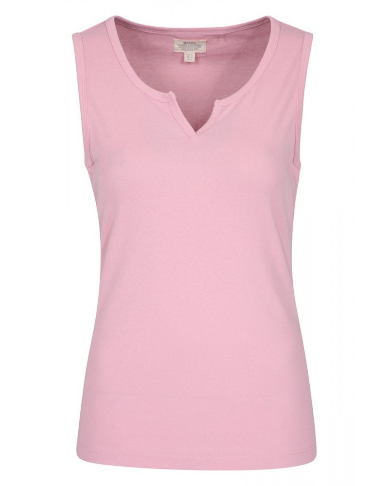 Drift Womens Tank Top Pink $10.99 Tops