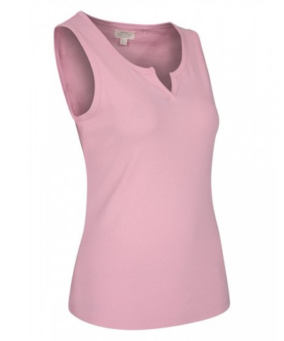 Drift Womens Tank Top Pink $10.99 Tops