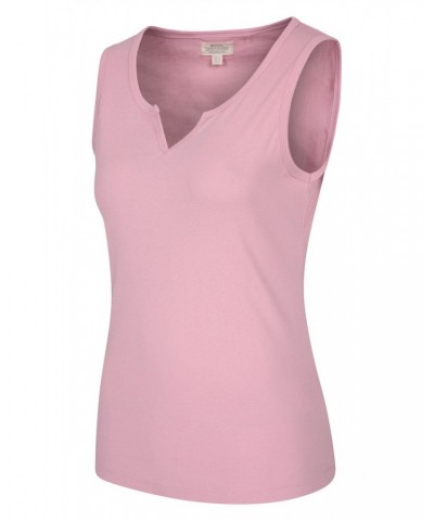 Drift Womens Tank Top Pink $10.99 Tops