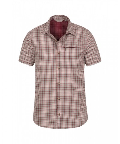 Holiday Mens Cotton Shirt Red $16.50 Tops