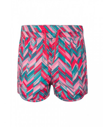 Patterned Kids Boardshorts Fuchsia $9.68 Pants