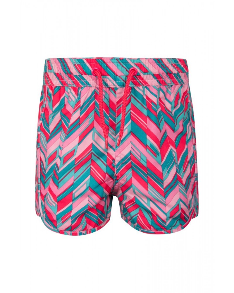 Patterned Kids Boardshorts Fuchsia $9.68 Pants