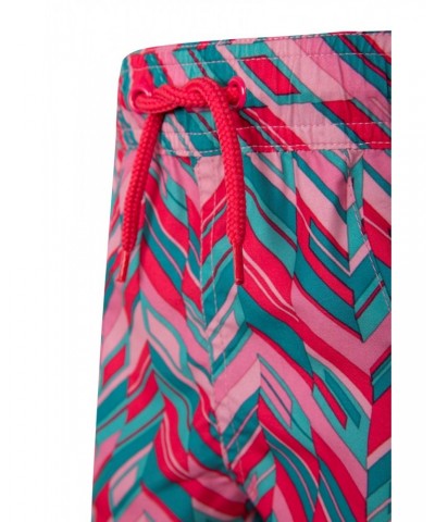 Patterned Kids Boardshorts Fuchsia $9.68 Pants