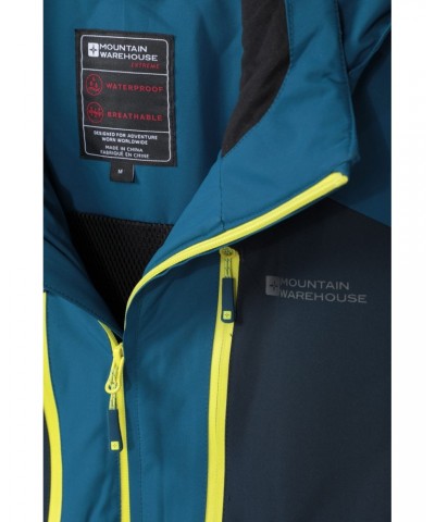 Meteor Extreme Mens Waterproof Ski Jacket Petrol $67.50 Jackets