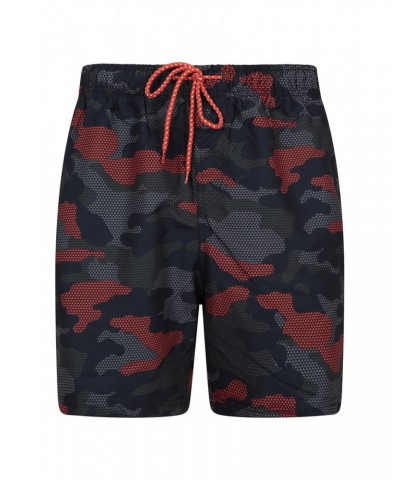 Aruba Printed Mens Swim Shorts Camouflage $14.24 Pants