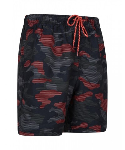 Aruba Printed Mens Swim Shorts Camouflage $14.24 Pants