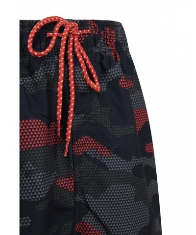 Aruba Printed Mens Swim Shorts Camouflage $14.24 Pants