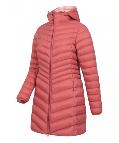 Florence Womens Long Insulated Jacket Rust $44.79 Jackets