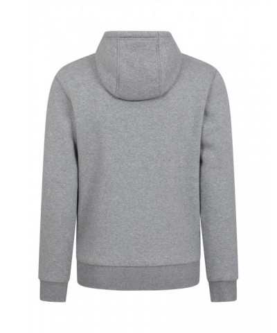 Dalton Mens Sherpa Lined Hoodie Grey $27.60 Tops