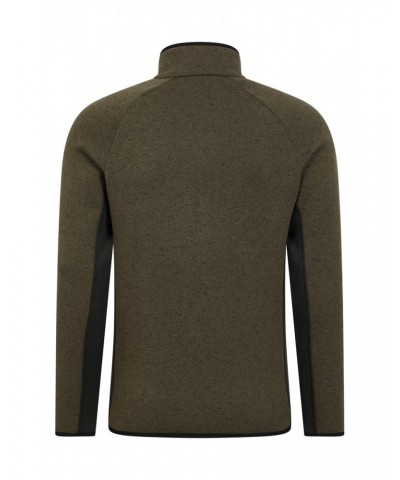 Treston Mens Half-Zip Fleece Khaki $19.80 Fleece