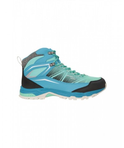 Emerge Womens Recycled Softshell Waterproof Boots Teal $34.30 Footwear