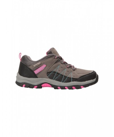 Stampede Kids Waterproof Hiking Shoes Grey $22.00 Footwear