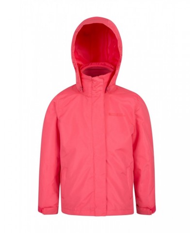 Fell Water-resistant Kids 3 in 1 Jacket Coral $21.73 Jackets