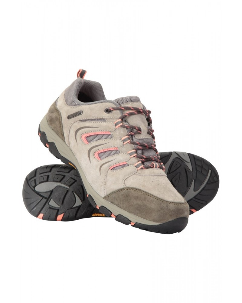 Aspect Womens Waterproof IsoGrip Shoes Light Beige $33.60 Footwear