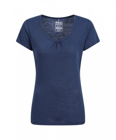 Agra Quick-Dry Womens T-Shirt Navy $12.50 Tops