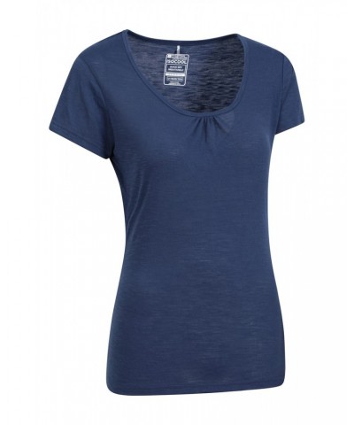 Agra Quick-Dry Womens T-Shirt Navy $12.50 Tops