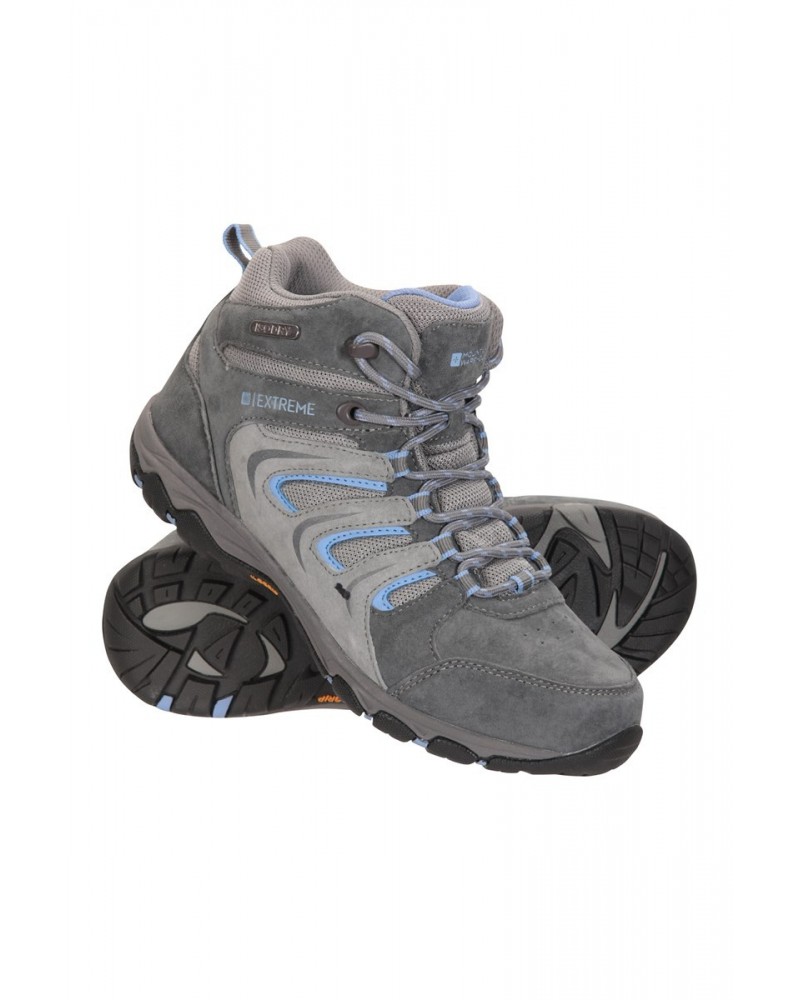 Aspect Extreme Womens Waterproof IsoGrip Hiking Boots Grey $60.49 Footwear