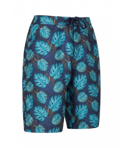 Ocean Printed Mens Boardshorts Navy $12.99 Pants