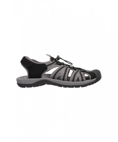 Bay Reef Mens Mountain Warehouse Shandals Black $18.90 Footwear