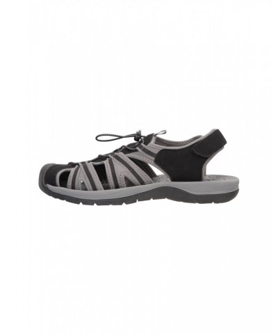 Bay Reef Mens Mountain Warehouse Shandals Black $18.90 Footwear