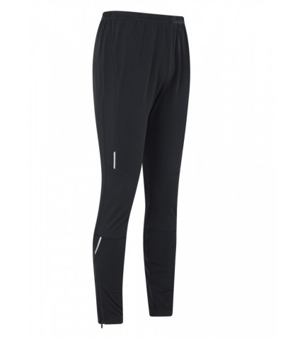 Mens Fleece Lined Leggings Black $24.50 Active