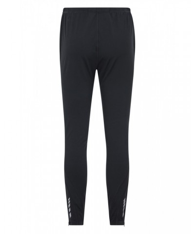 Mens Fleece Lined Leggings Black $24.50 Active