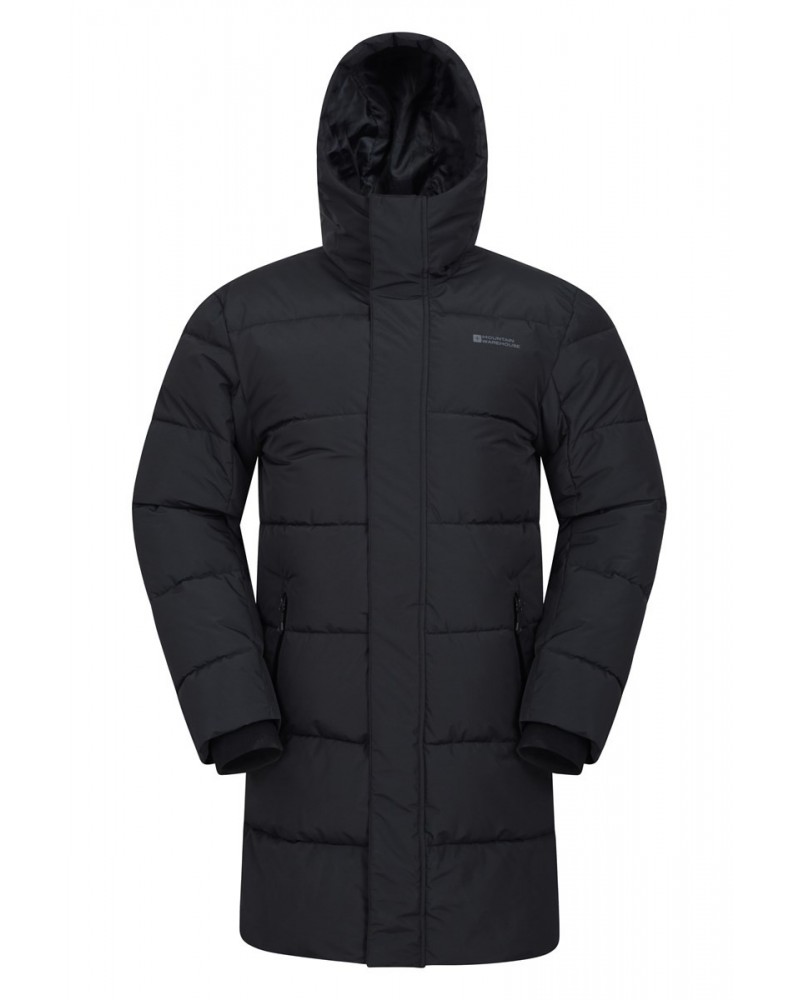 Vortex Mens Longline Insulated Jacket Black $36.00 Jackets