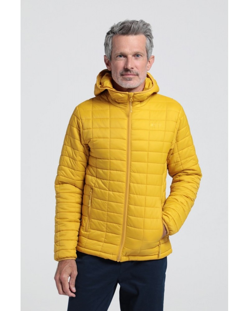 Bedrock Mens Insulated Jacket Yellow $27.95 Jackets