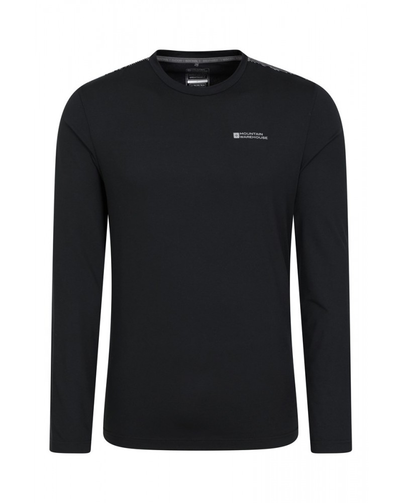 Iso-Viz Mens Active Top Black $19.37 Active