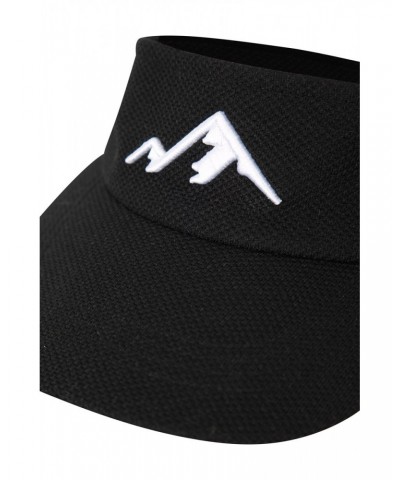 Pedham Embroidered Mens Golf Visor Black $11.99 Active