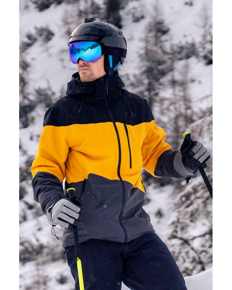 Wipeout Mens Waterproof Ski Jacket Bright Yellow $50.00 Jackets