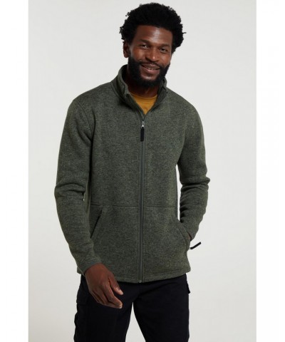 Idris III Mens Full-Zip Fleece Green $27.55 Fleece