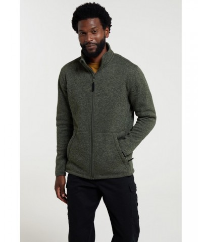 Idris III Mens Full-Zip Fleece Green $27.55 Fleece